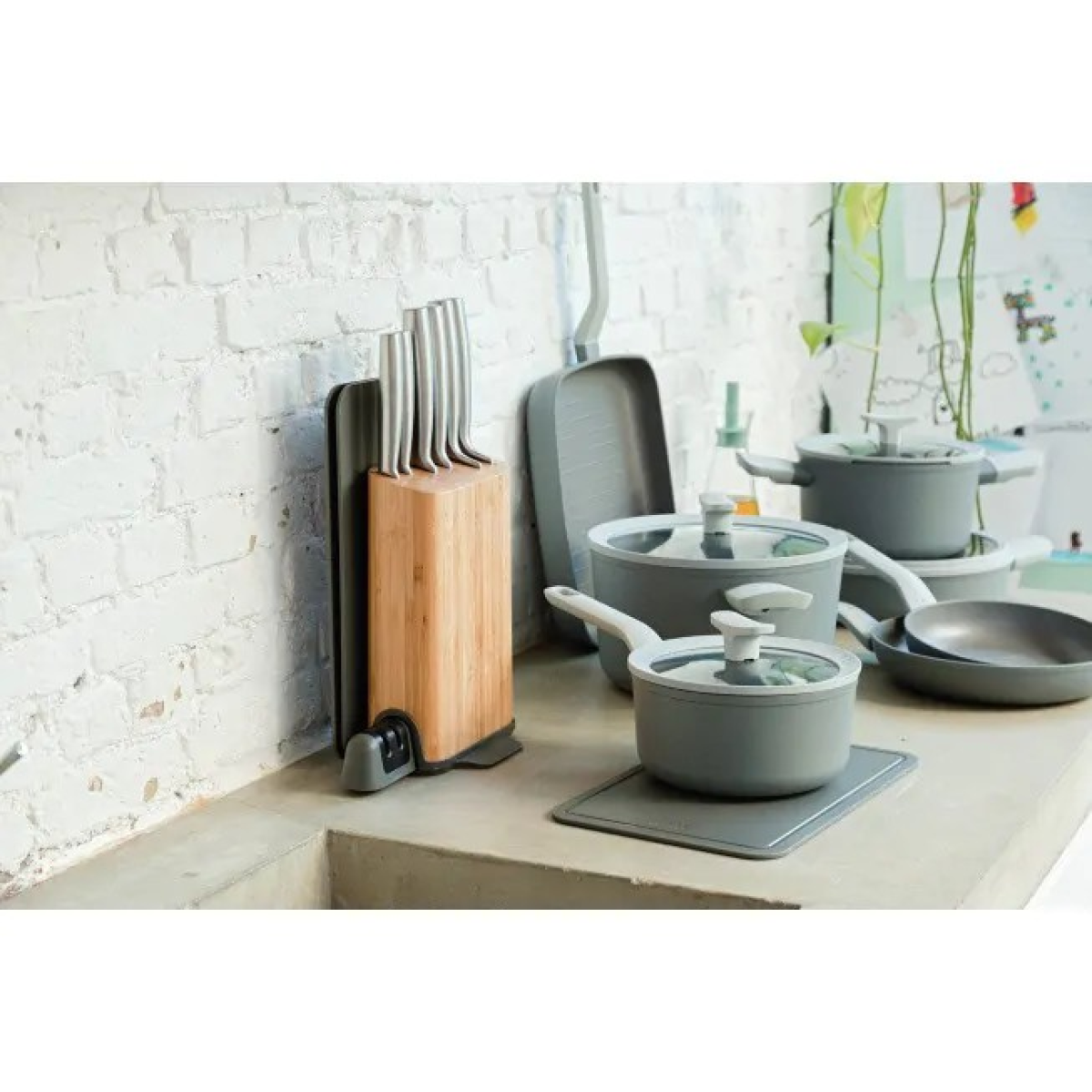 Berghoff 3950370 11-pc Knife Block Set Legacy