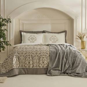 Karaca Home Grace 8-piece Double Dowry Set - Anthracite, 8680214416822