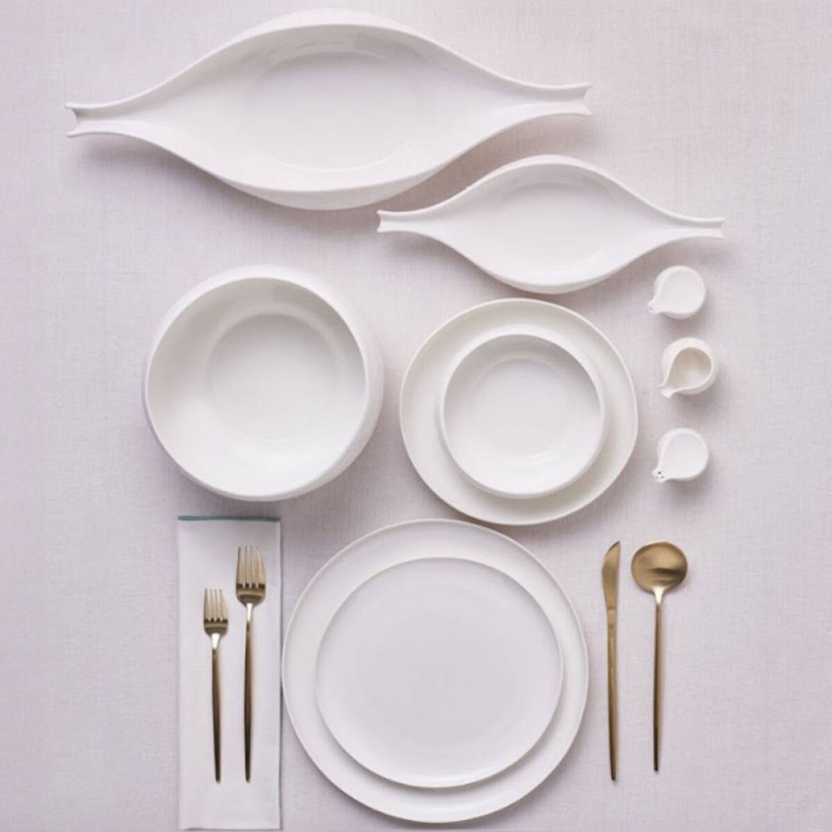Karaca Earth Collection Clay 55-piece Dinner Set For 12 People Red Dot Design Award-winning Dinner Set, 8683650346579