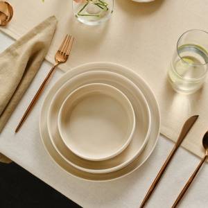 Karaca Earth Collection Finesse 24-piece Dinner Set For 6 People - Beige, 153.09.01.5191