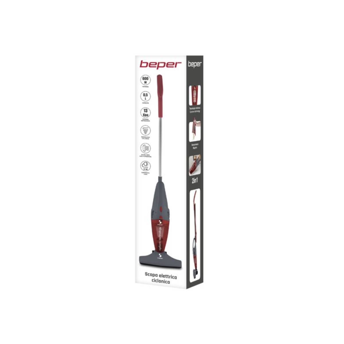 Beper Cyclonic Vacuum Cleaner, 50.451