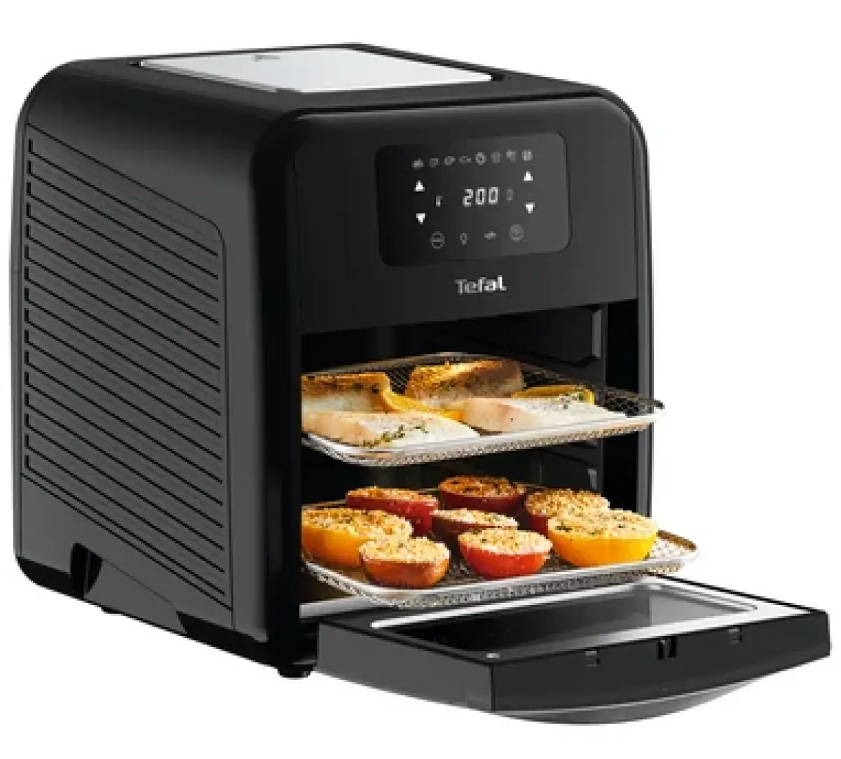 Tefal Easy Fry Oven & Grill, 2000w - Black, Digital, 1,6kg | 9 In 1