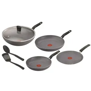 Tefal Natura, Set 7(frypan 24/ 28/ Wok28cv/pnk25/spat*2)