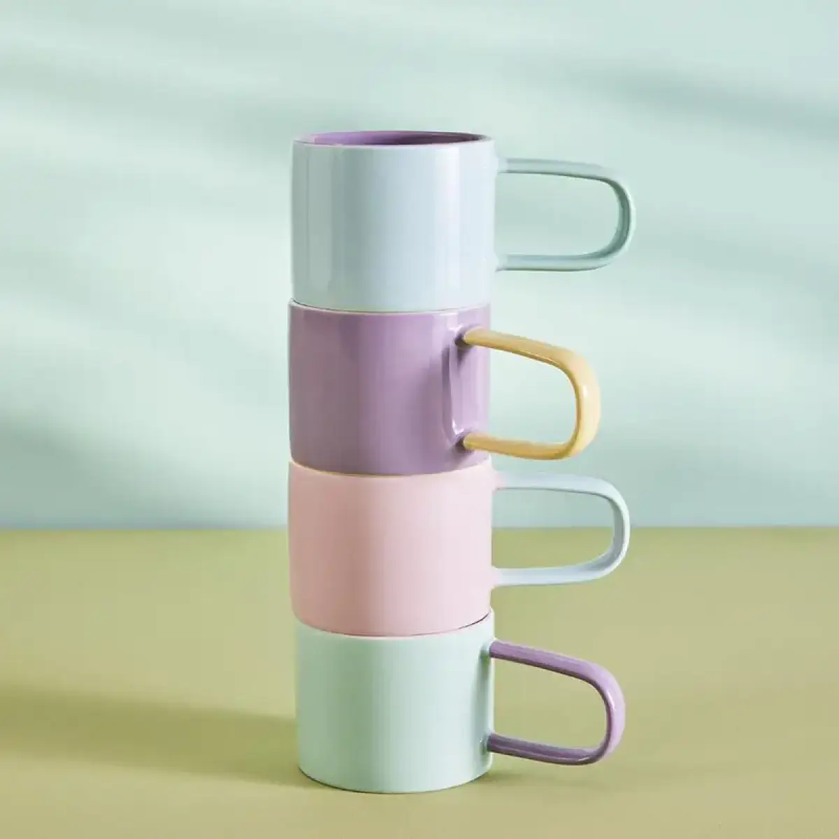 Karaca Dora Mug 270 Ml - Green, 153.09.01.4931