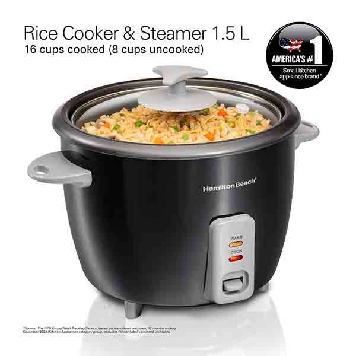 Hamilton Beach 37517-me Rice Cooker & Steam