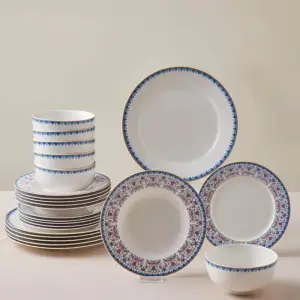 Karaca Forever Bone Melen 24-piece Dinner Set For 6 People, 8683650361831
