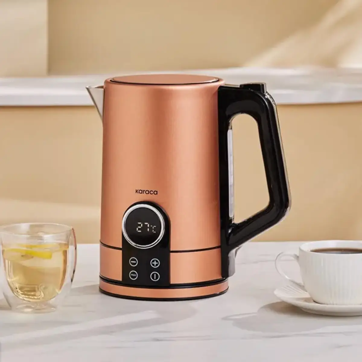 Karaca Series 2303 Inox Kettle - Bronze, 153.09.01.9261