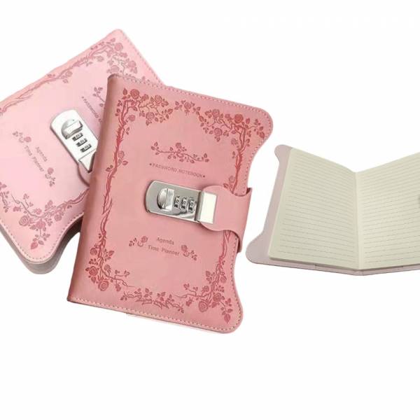 Mascube Note Book 80sh Lined With Lock 22x14.5cm#gjb2215.