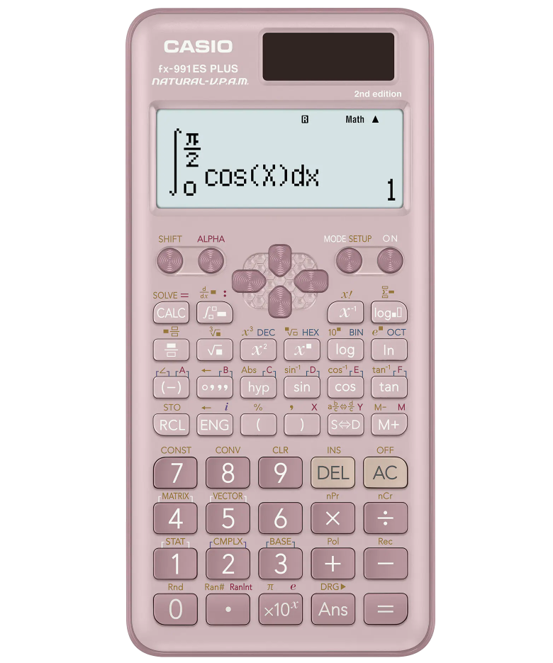 Casio Pink Scientific Calculators Non Programmable 10, Fx 991esplus2pkwdt