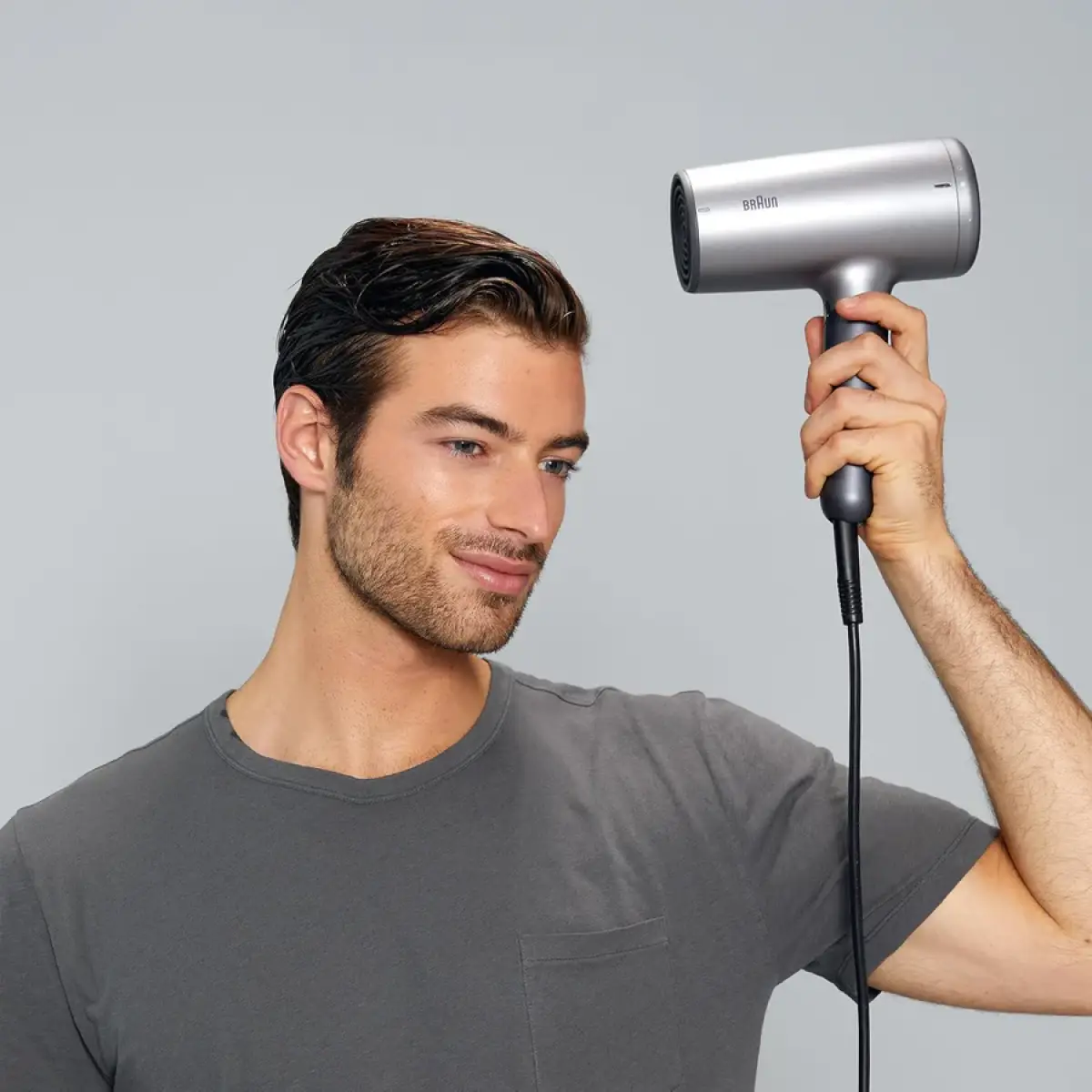 Braun Hd4.3 High Performance Hair Dryer Brhd435sde - Electro Grey