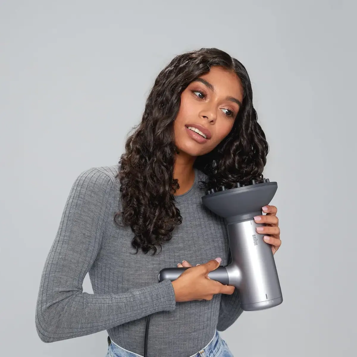 Braun Hd4.3 High Performance Hair Dryer Brhd435sde - Electro Grey