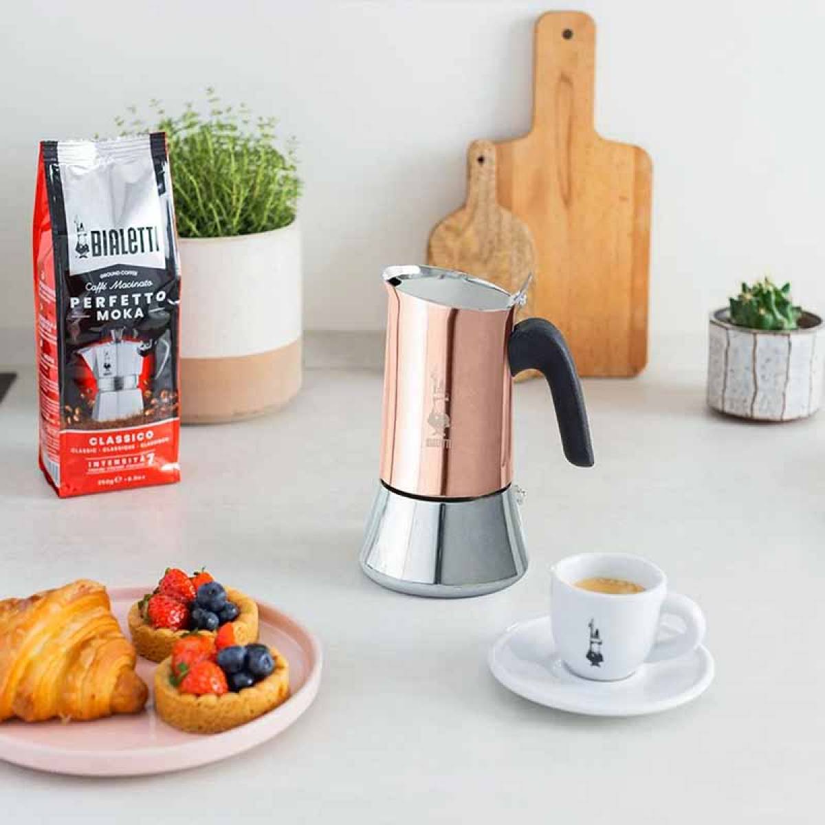 Bialetti 0007284/cn Venus 4 Cups Induction Coffee Maker