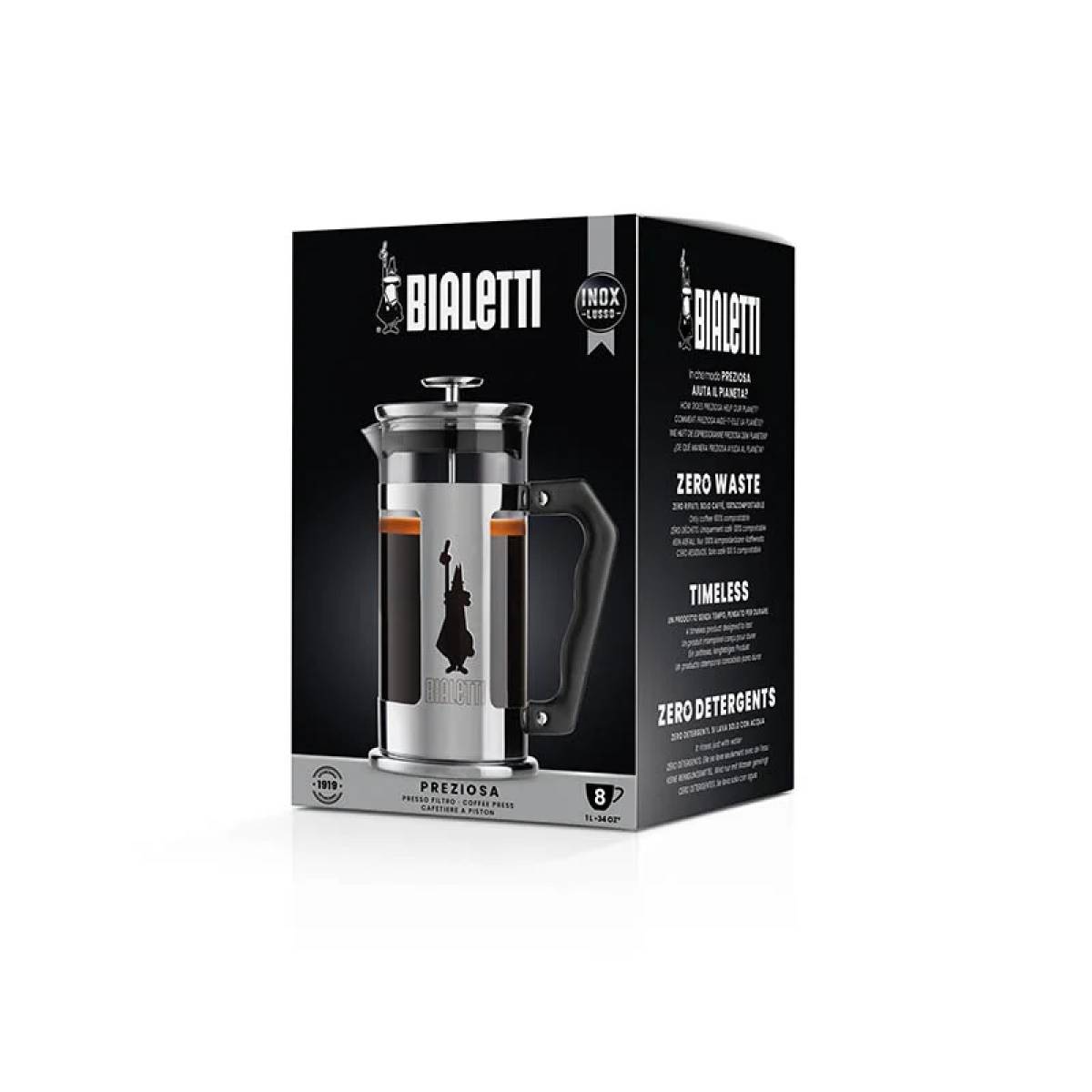 Bialetti 0003160/np French Press Coffee Maker 3 Cups (0.35l)