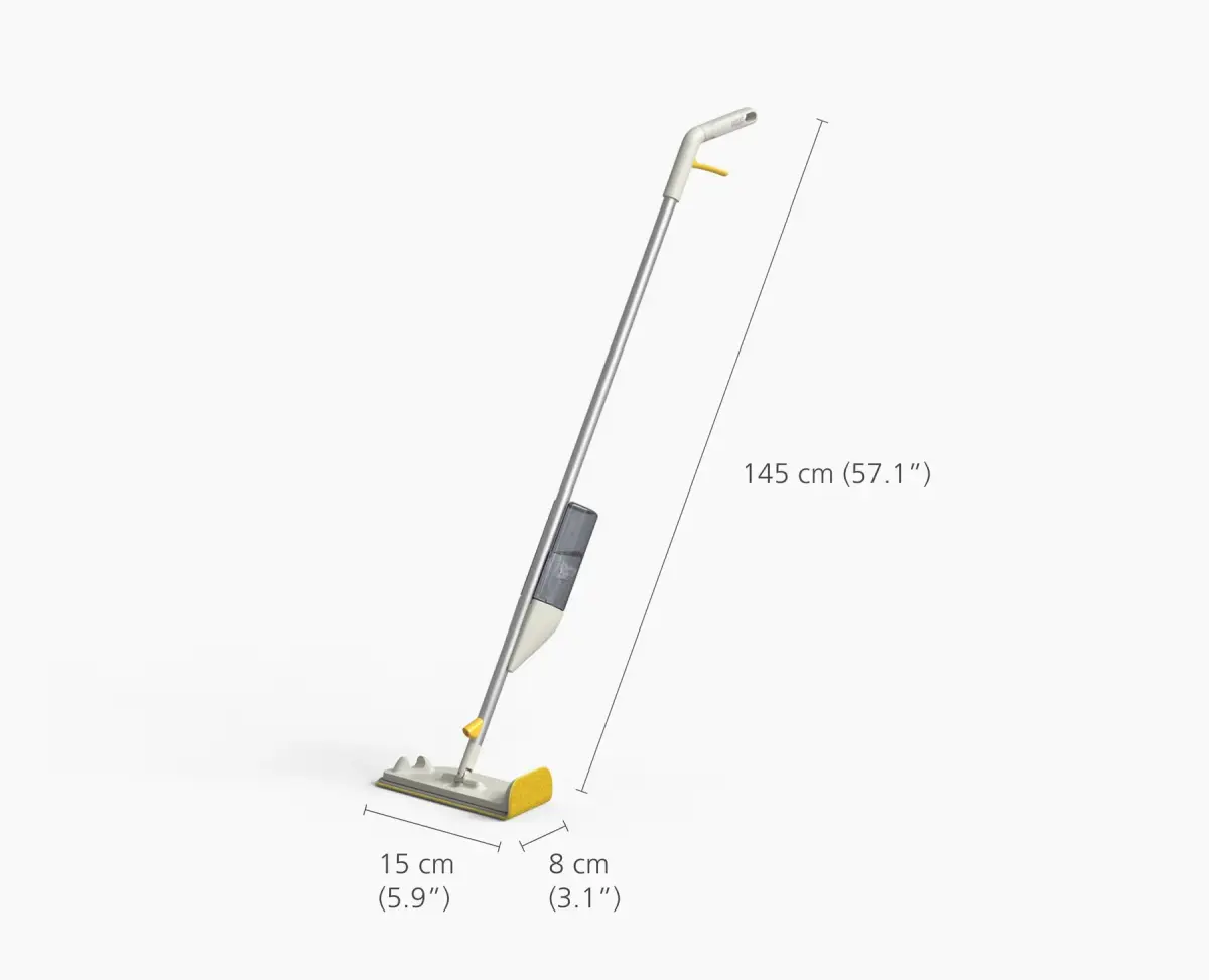 Joseph Joseph Clean Tech Spray Mop W.scrubing Pad