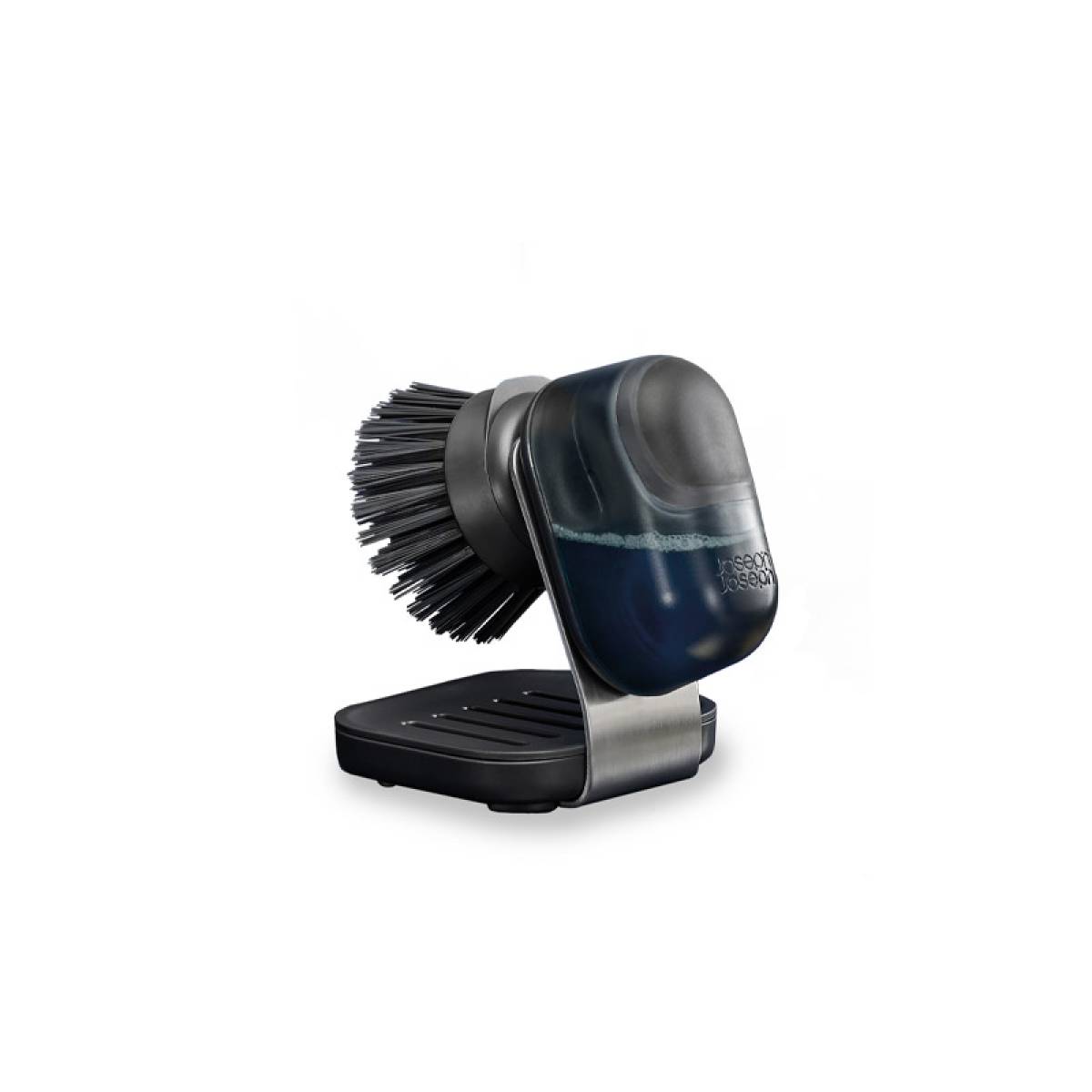 Joseph Joseph Sink Tech Soap-disp Palm Brush With Stand