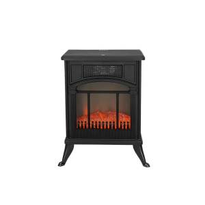 Zilan Fireplace Ceramic Heater 1900w, 2 Heat Settings � Black Finish, Zln2051