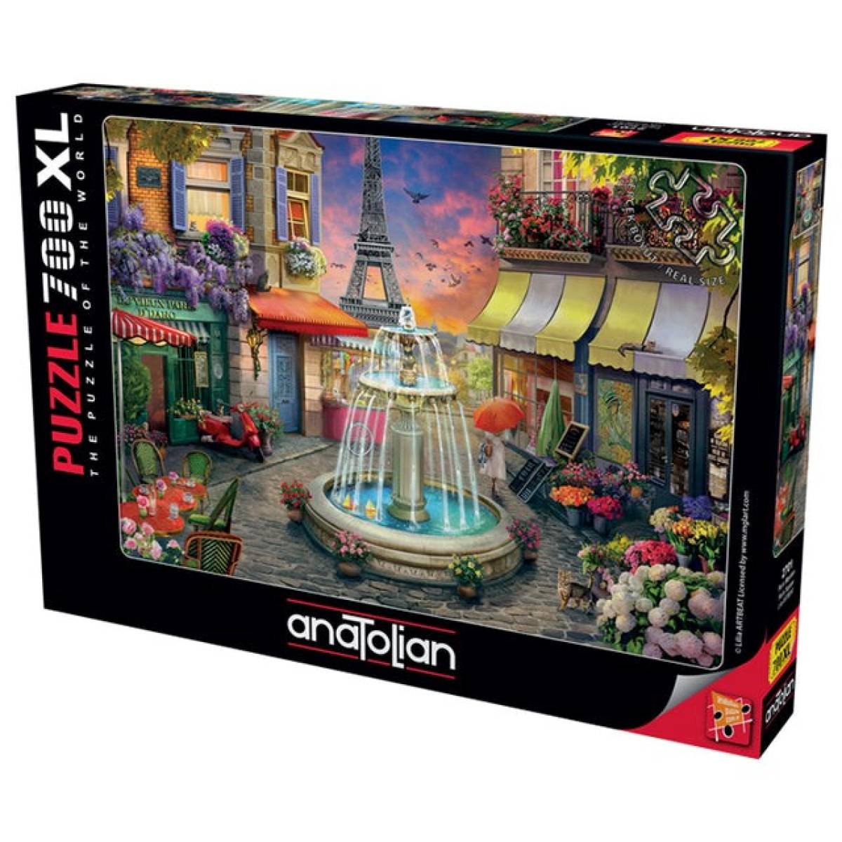 Anatolian Puzzle Paris Square 700pcs Size 60x85 Cmcm#ana.2701.