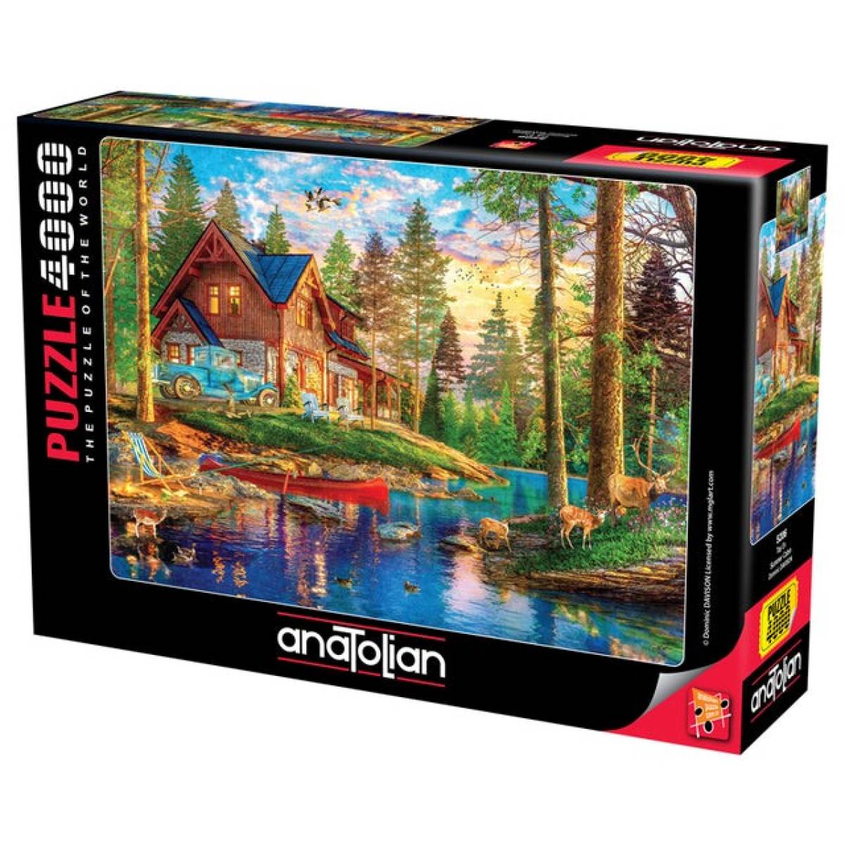 Anatolian Puzzle Summer Cabin 4000pcs Size 96x132cm#ana.5206.
