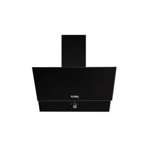 Zilan Floria 60 Cm Glass Range Hood 140w, 3 Speed Levels � Black Finish, Zln1888