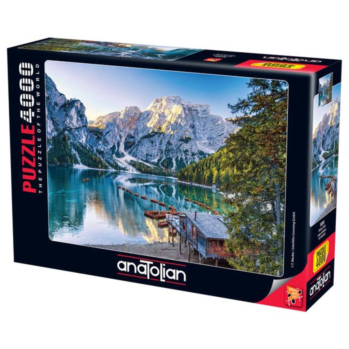 Anatolian Puzzle Lago Di Braies 4000pcs Size 96x132cm#ana.5205.