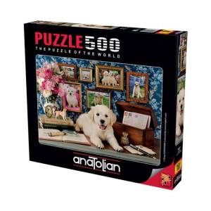 Anatolian Puzzle Labrador 500pcs Size 48x33cm #ana.3637.
