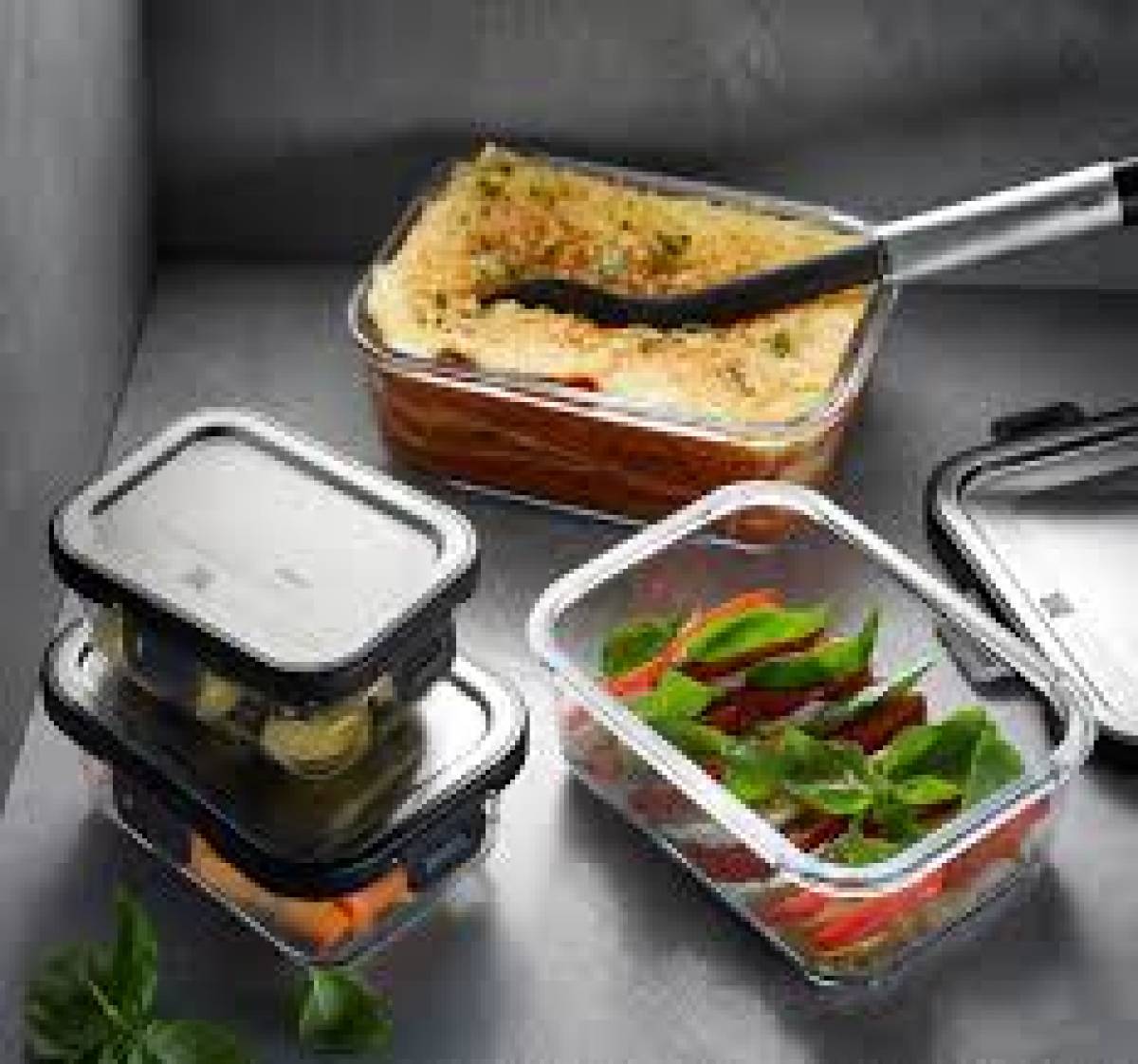 Gefu- Food Storage Container Milo,rectangular,1500ml