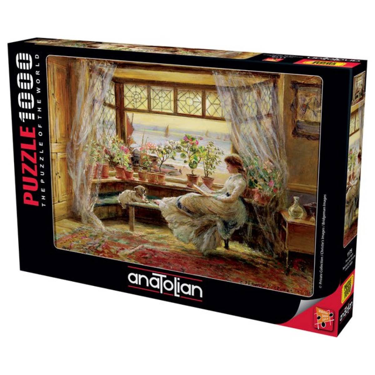 Anatolian Puzzle Reading By The Window 1000pcs Size 66x48cm#ana.1175.