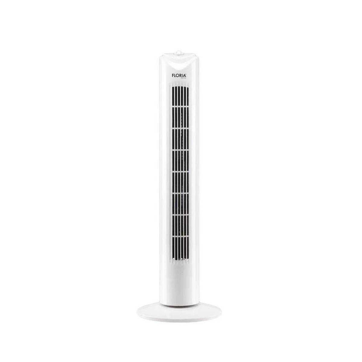 Zilan Floria Tower Fan 45w, 3 Speed Settings � White Finish, Zln3833
