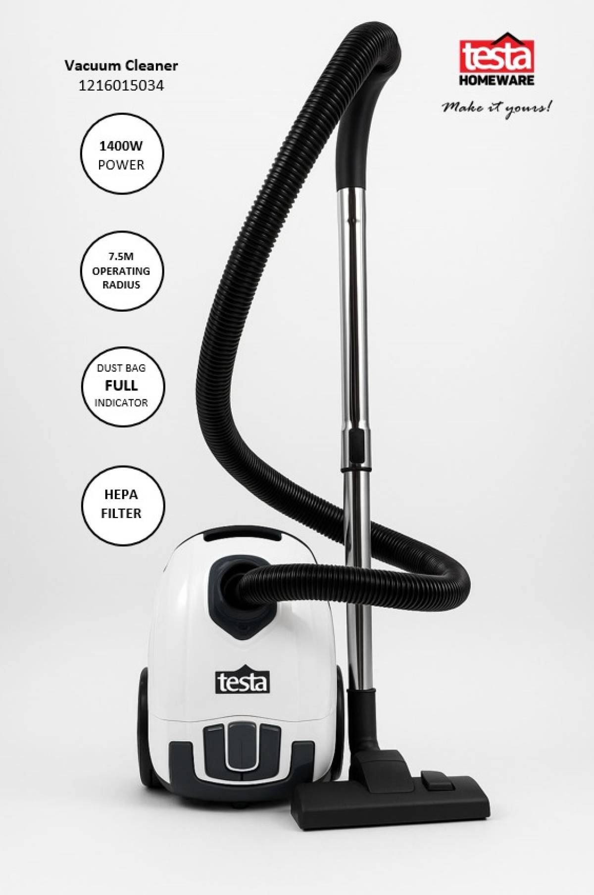 Testa Dry Vacuum Cleaner