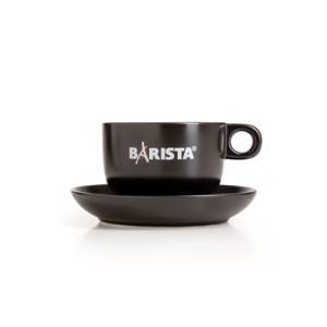 Barista Cappuccino Cups - Black Edition (4x4 pcs)