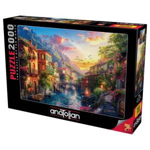 Anatolian Puzzle Mediterranean Village 2000pcs Size 96x66cm#ana.3969.