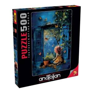 Anatolian Puzzle Blue Night 500pcs Size 48x33cm #ana.3639.
