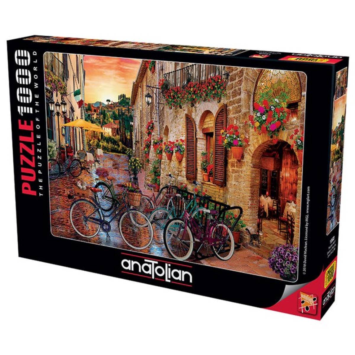 Anatolian Puzzle Biking In Tuscany 1000pcs Size 66x48cm#ana.1068.