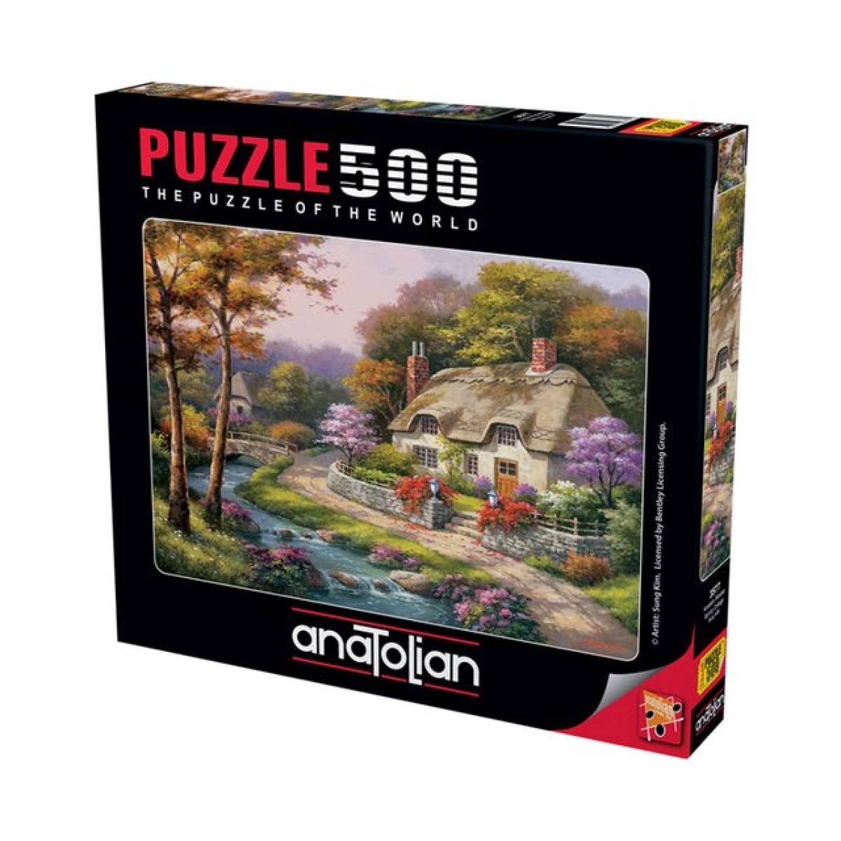 Anatolian Puzzle Spring Cottage 500pcs Size 48x33cm#ana.3577.