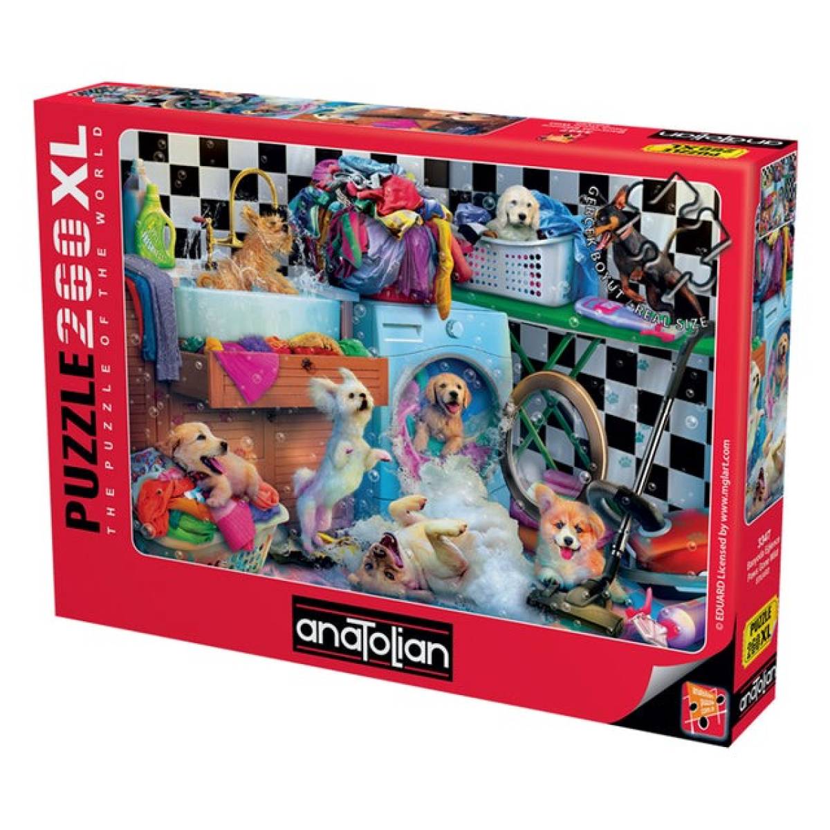 Anatolian Puzzle Paws Gone Wild 260pcs Size 48x33cm #ana.3347.