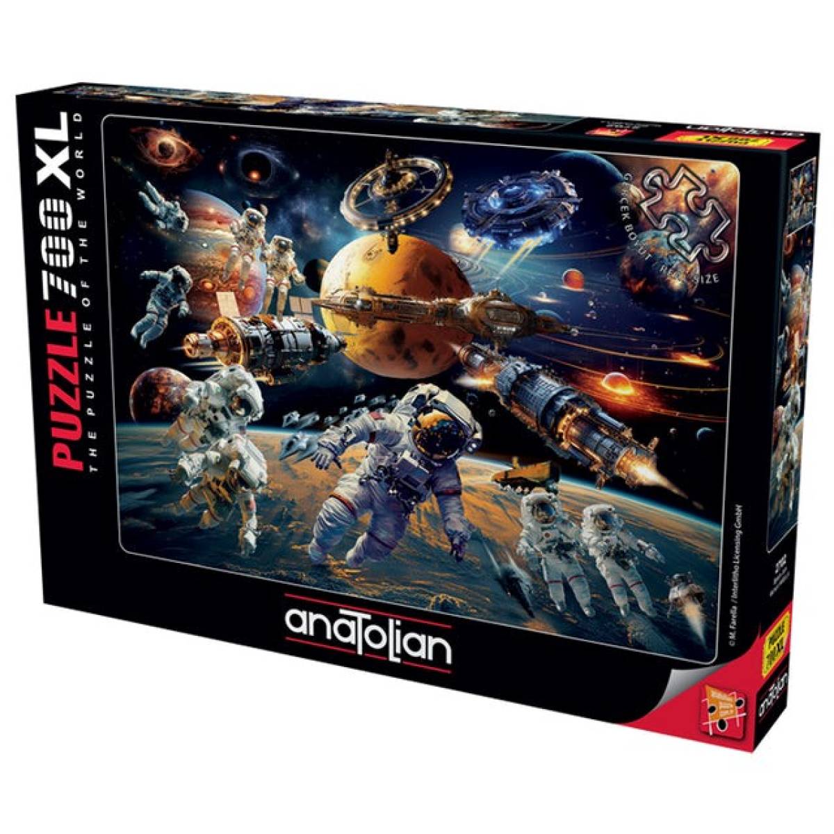 Anatolian Puzzle Space Jam 700pcs Size 60x85 Cmcm#ana.2702.
