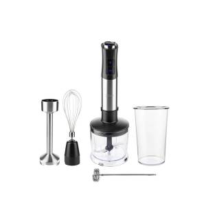 Zilan 5-in-1 Vertical Mixer, 1200w Power, 12-speed Settings, Turbo Function, Digital Display � Stainless Steel, Zln3939