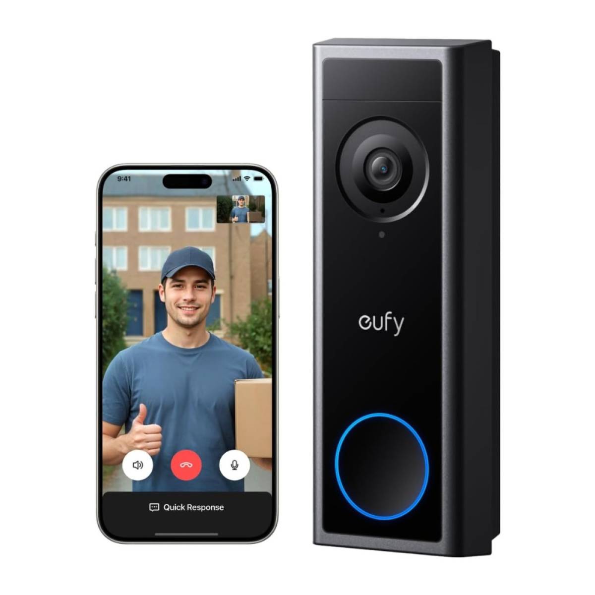 eufy C30 Video Doorbell 2K FHD
