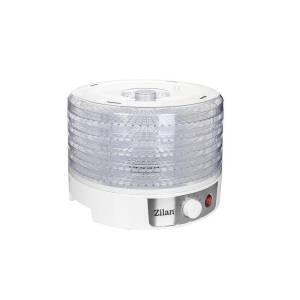 Zilan Food Dehydrator 250w, 5 Trays, Adjustable Temperature Up To 70�c � White, Zln2037