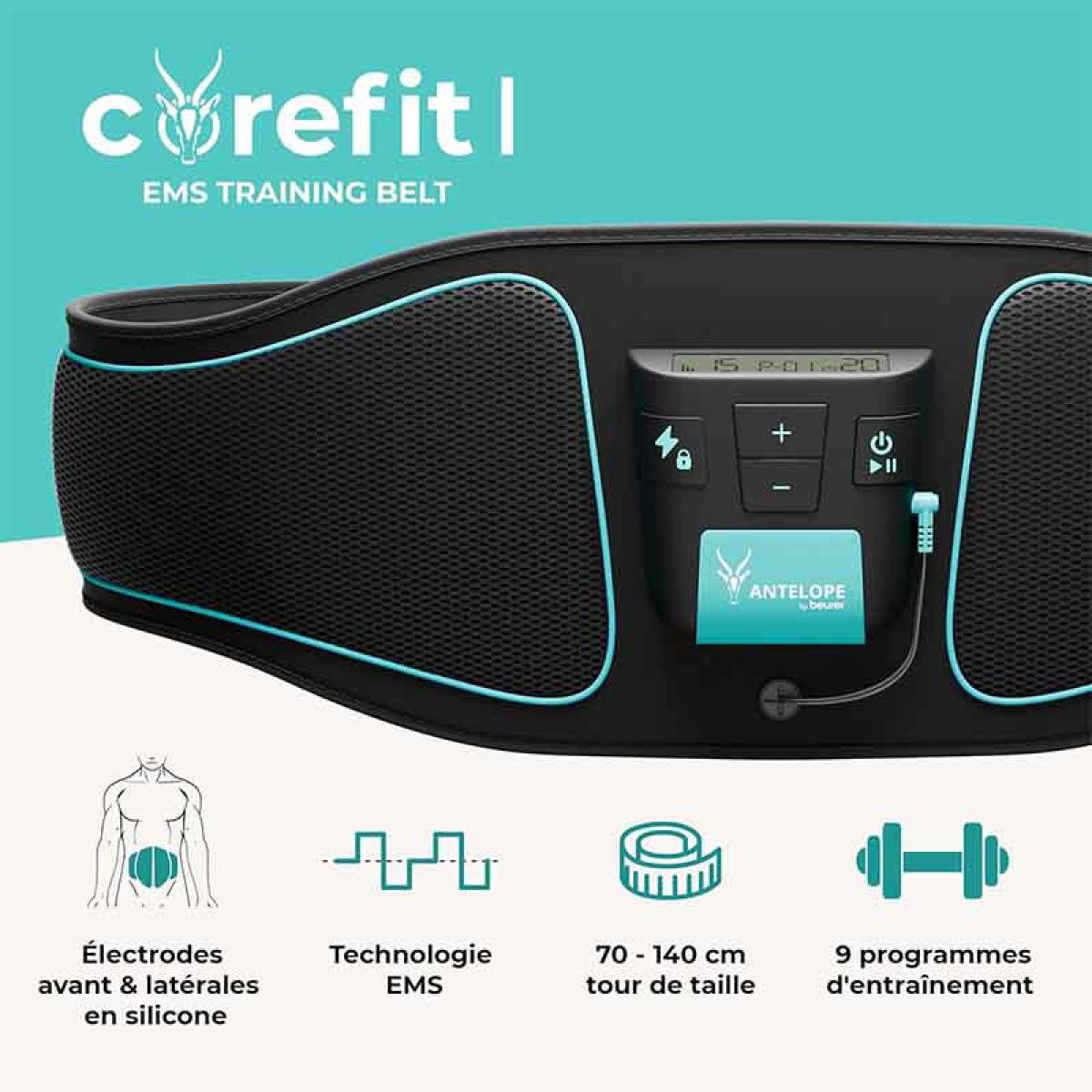 Beurer Corefit Ii Ems Abdominal & Back Muscle Belt