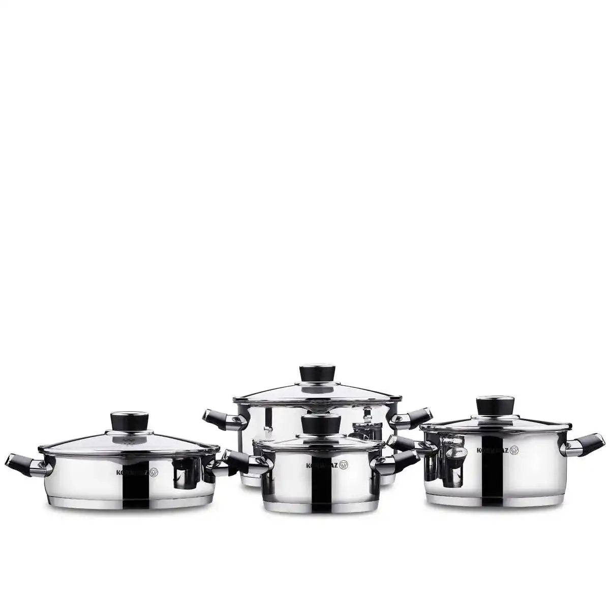 Korkmaz A2087 Pera 8 Pcs Cookware Set