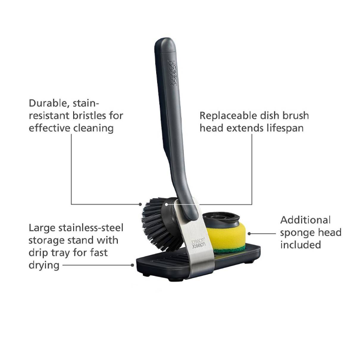 Joseph Joseph Sink Tech Brush