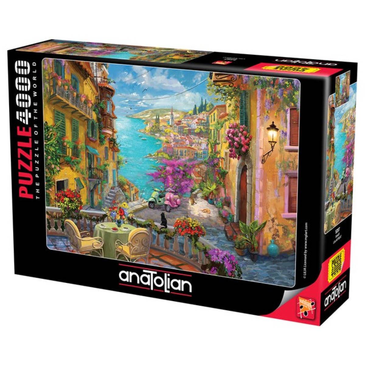 Anatolian Puzzle Amalfi 4000pcs Size 96x132cm#ana.5207.