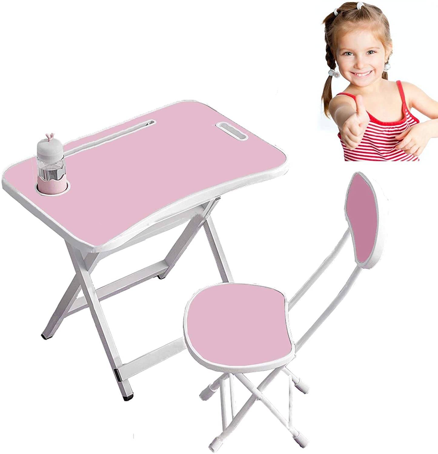 Mascube Study Table And Chair Set For Kids 60x40x52cm Pink