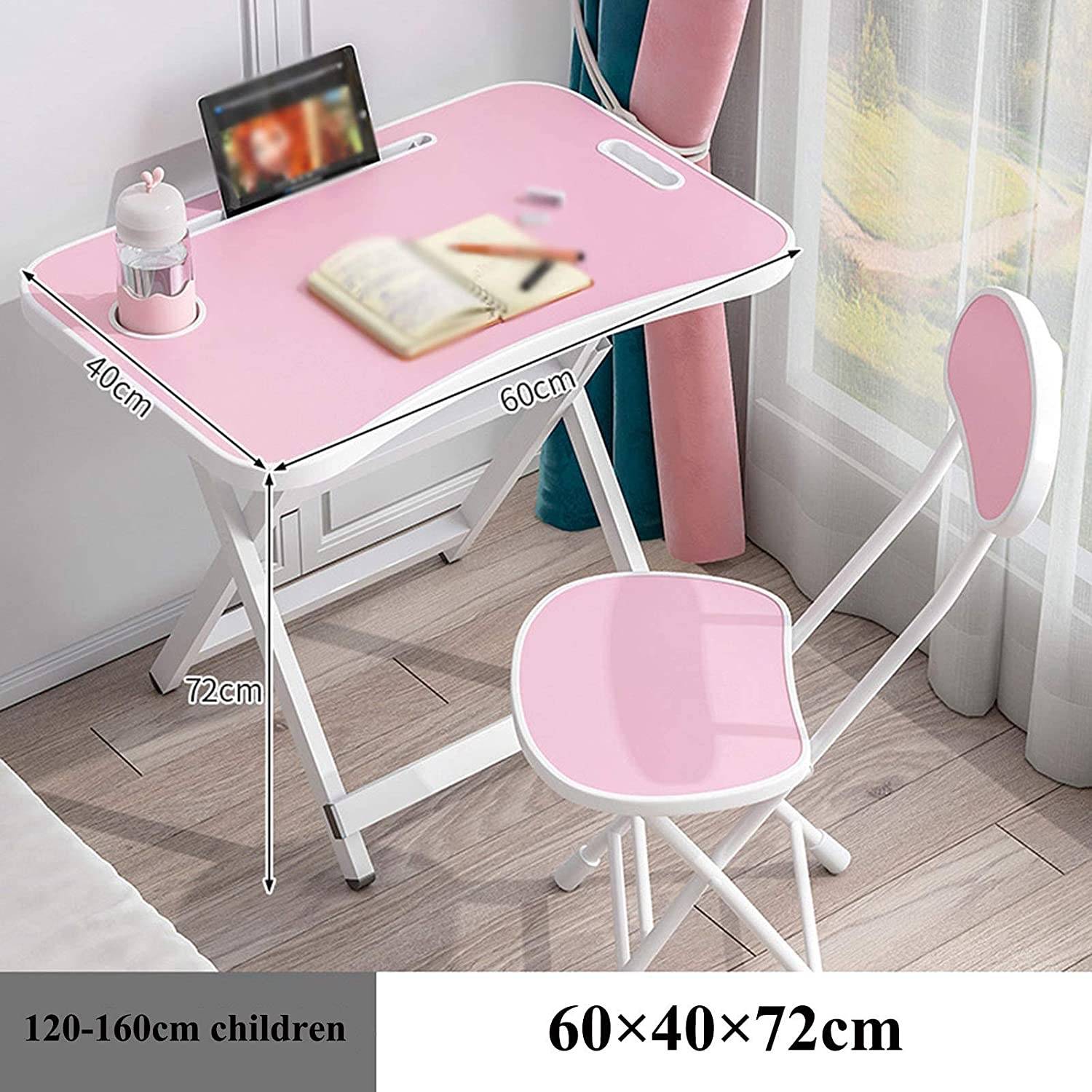 Mascube Study Table And Chair Set For Kids 60x40x52cm Pink