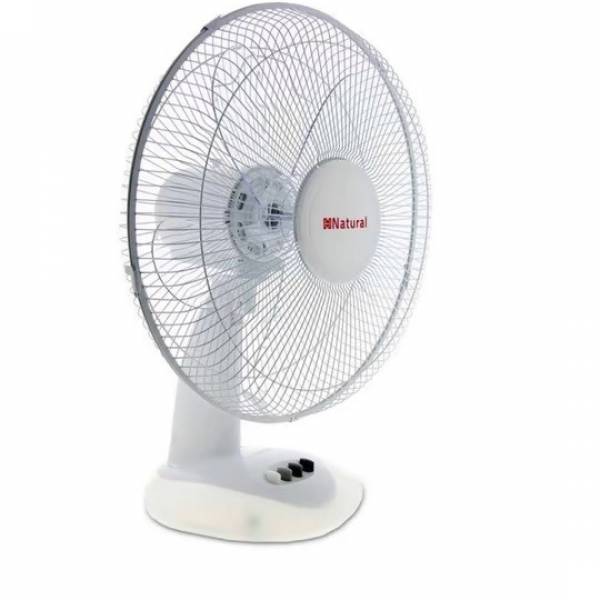 Natural Table Fan 16 Inch 40 Watt, 5 Blades