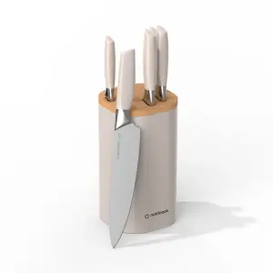 Nutricook Everyday 6 Pieces Knife Set - Beige, Nc-kb150bg