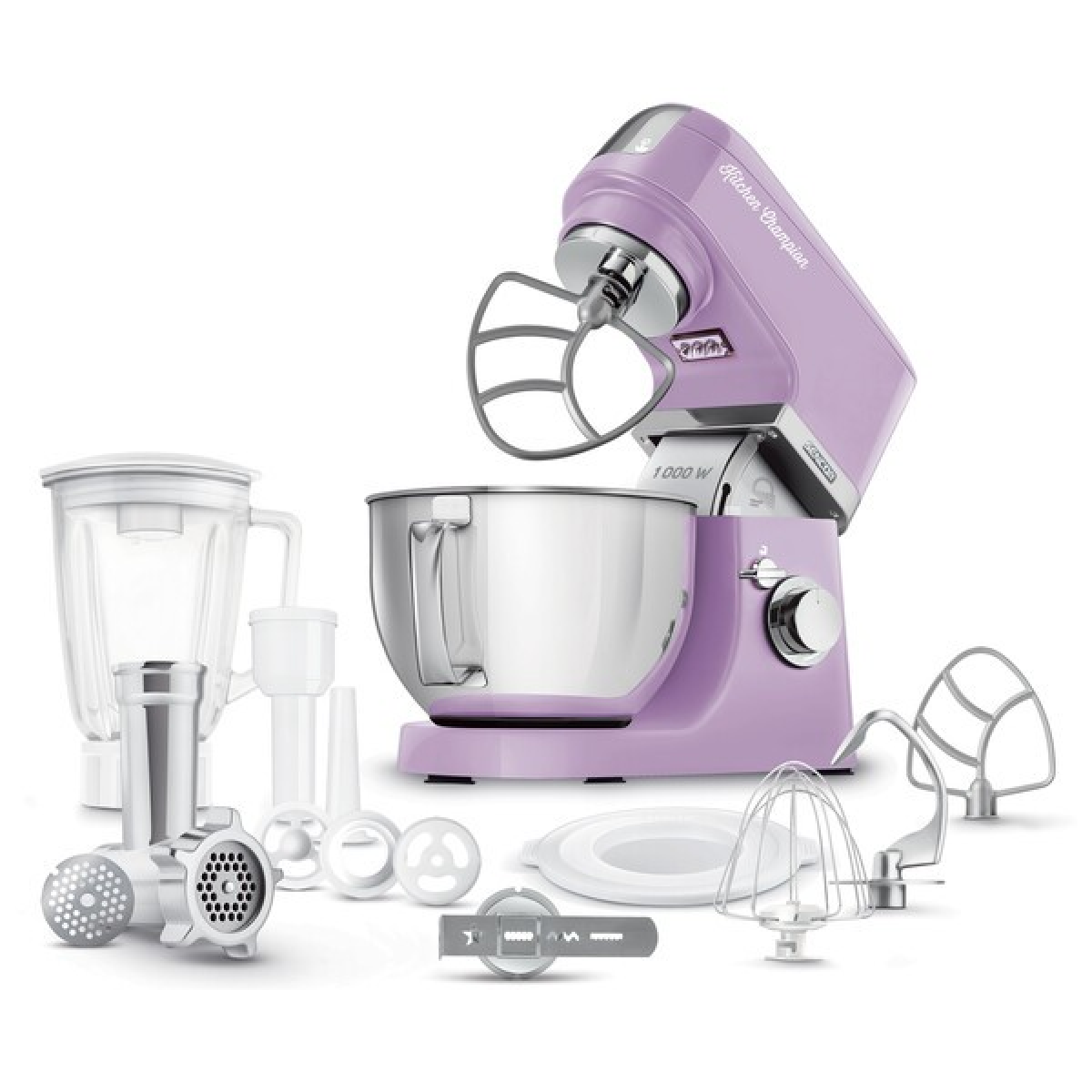 Sencor 1000w, 4.5l Stainless Steel Bowl, Planetary Mixing, 6 Speeds, Led Display.