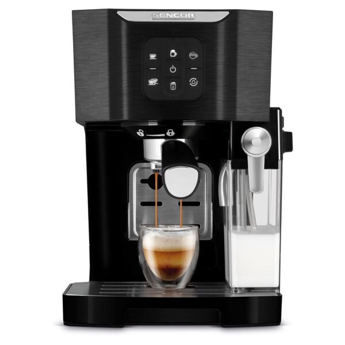 Sencor 1450w, 20 Bar Pump, 1.4l Water Tank, Thermoblock Heating, Semi-automatic.