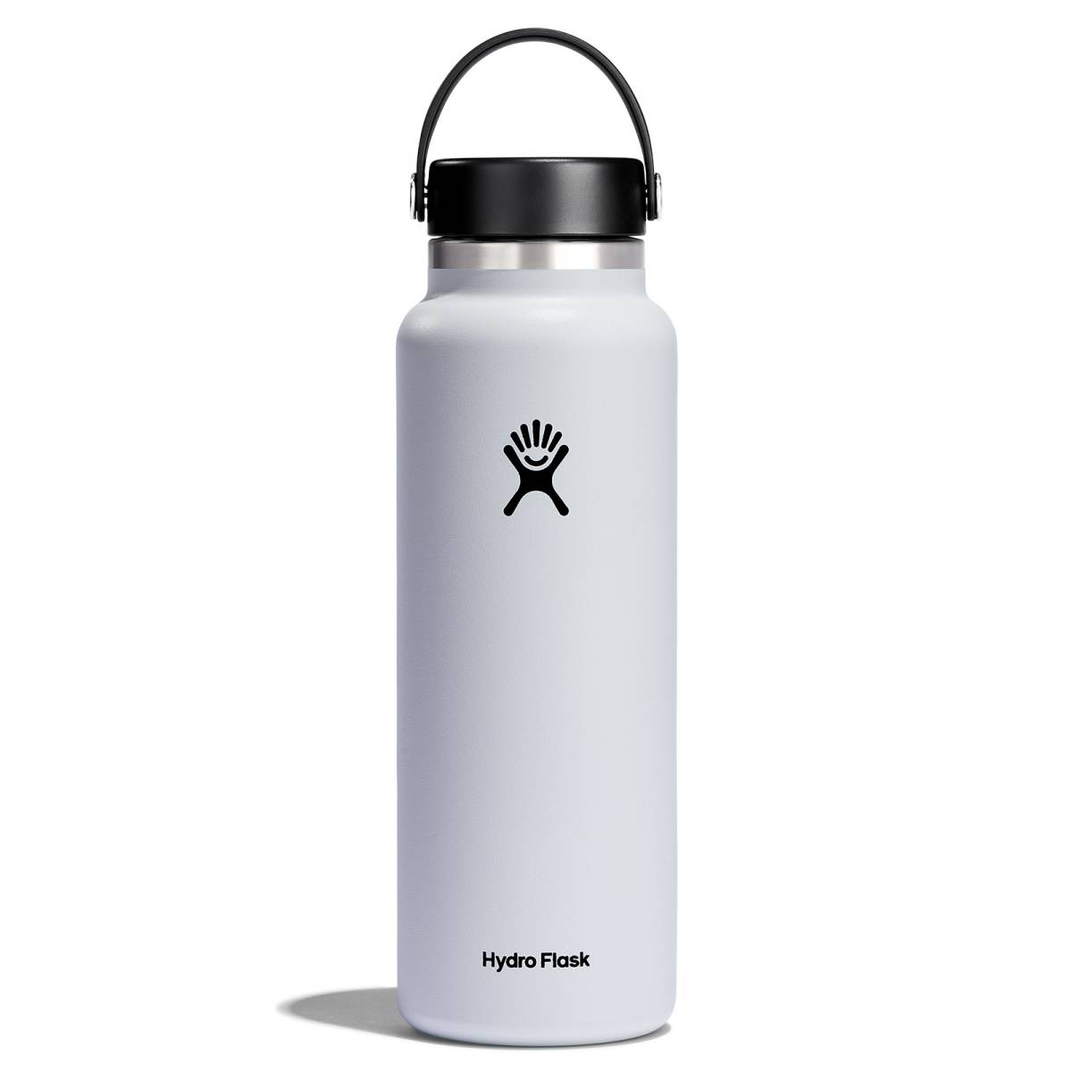 Hydroflask - 40 Oz Wide Mouth 2.0 Flex Cap White